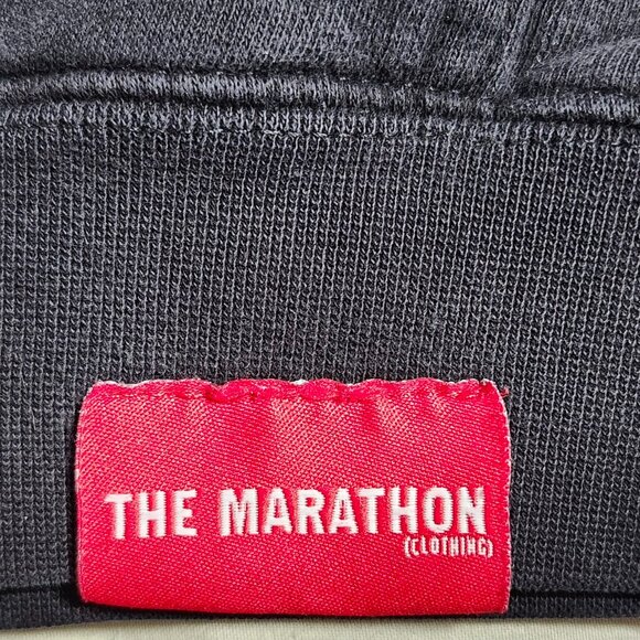 The Marathon Clothing Hoodie Nipsey Hussle Black Embroidered 56 inch Chest Size - Picture 3 of 16